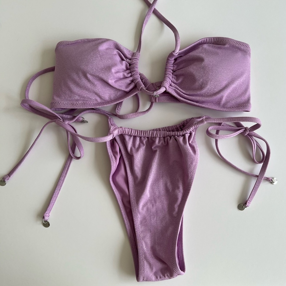 Victoria’s Secret Two Pieces Shimmering Swimsuit